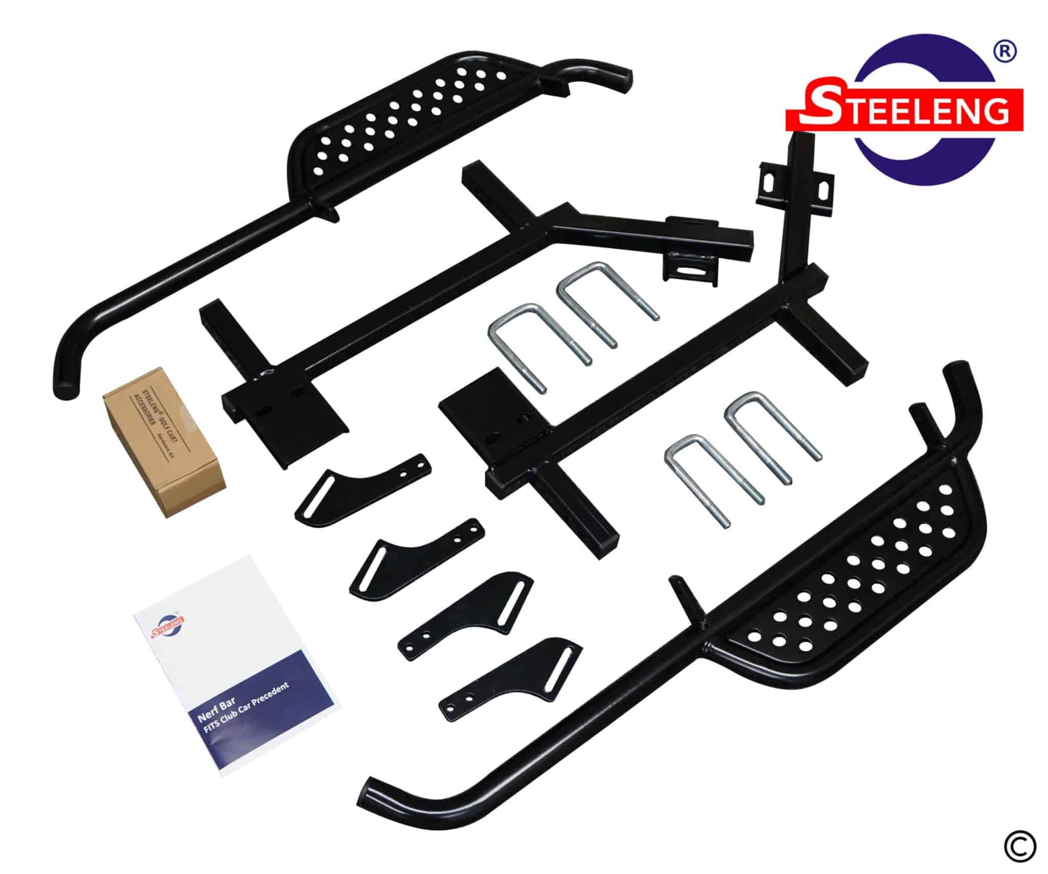 Club Car Precedent Golf Cart Running Boards (Set of 2