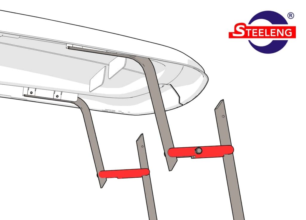 RL0001 SGC Universal Roof (Canopy) Lowering Kit Steeleng Golf Carts