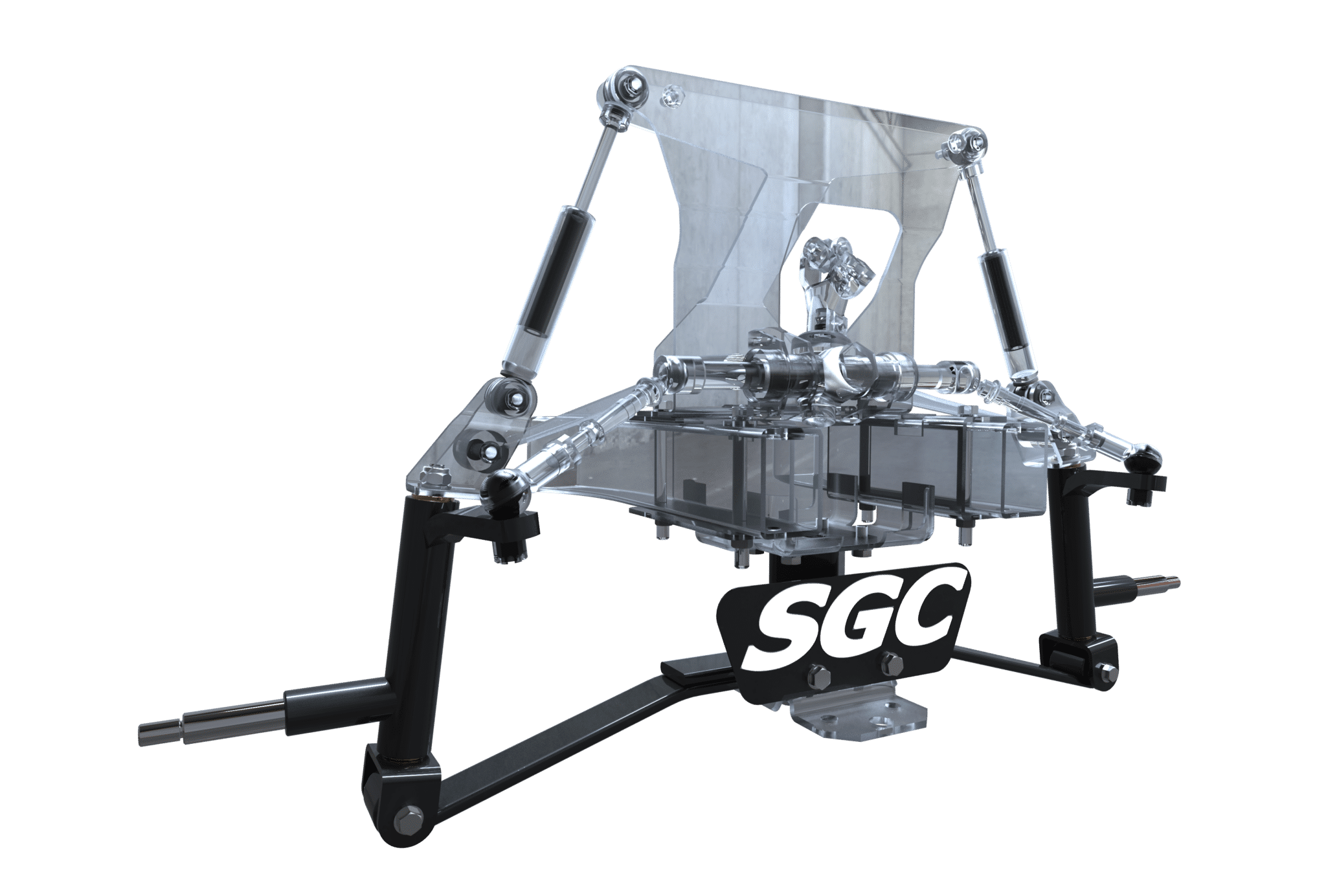 LKPR03 SGC Lift Kit 4'' Block (Spindle Extension) for Club Car