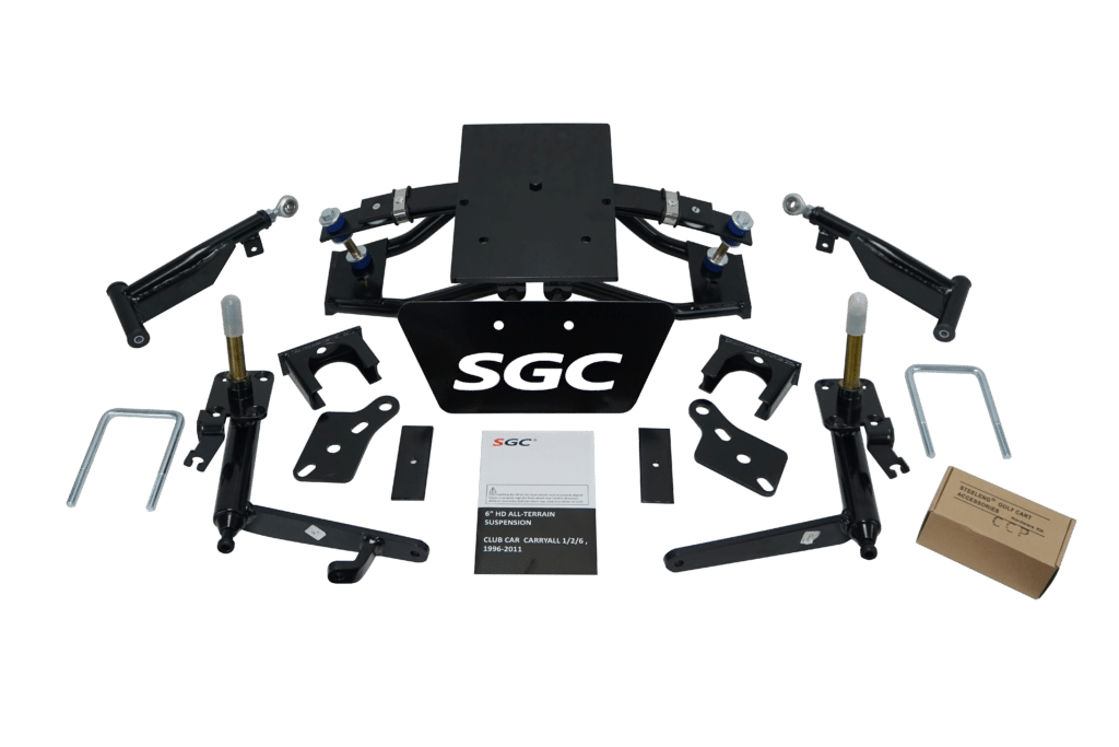 LKPR06 – SGC Lift Kit - 6” Heavy Duty Double A-Arm Suspension for