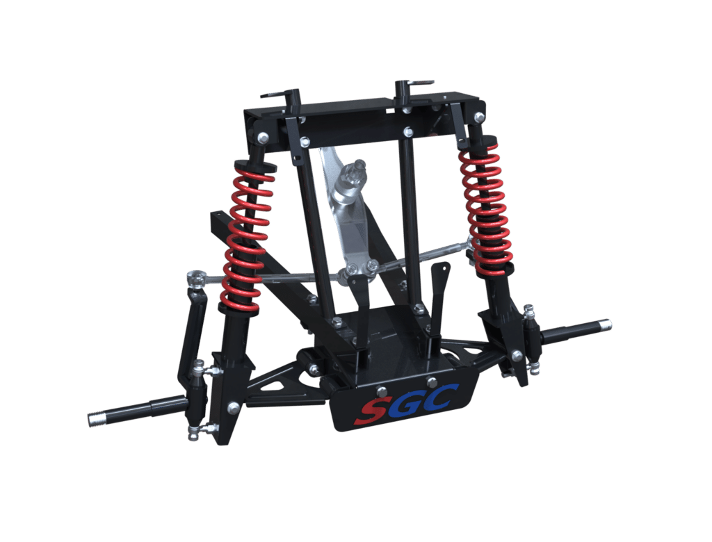 LKTX12 SGC Lift Kit 6" BuiltIn CoilOver Shocks AArm for EZGO TXT