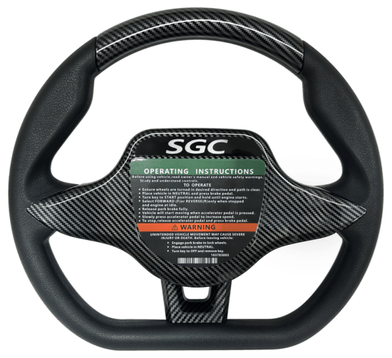 WA0007 – SGC SW07 STEERING WHEEL - Sport Version - Carbon Fiber