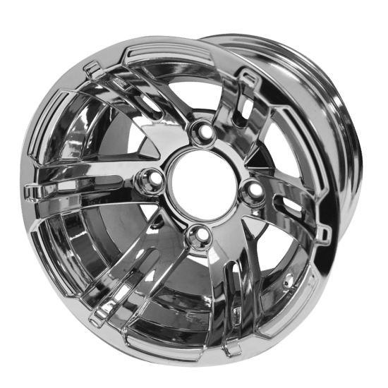 WH1002 – SGC 10" Bulldog Chrome Wheel - Aluminum Alloy