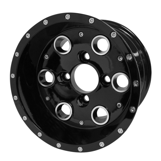 WH1008 – SGC 10" Pioneer Glossy Black Wheel - Aluminum Alloy