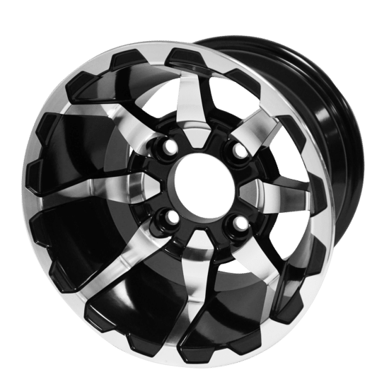 BNDL-TR1005-WH1025-CC0001-LN – SGC 10" Vortex Machined/Black Wheel - Aluminum Alloy / STEELENG 22"x11"-10" All Terrain Tire DOT approved - Image 5