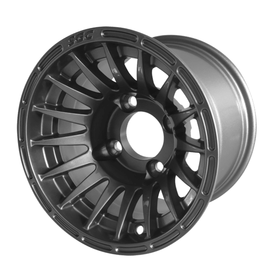 BNDL-TR1005-WH1028-CC0001-LN – SGC 10" Medusa Machined/Gunmetal Wheel - Aluminum Alloy / STEELENG 22"x11"-10" All Terrain Tire DOT approved (Copy) - Image 5