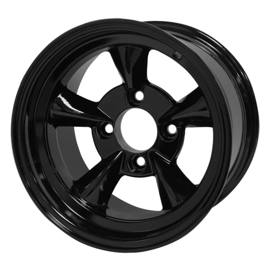 WH1206 – SGC 12" God Father Glossy Black Wheel - Aluminum Alloy