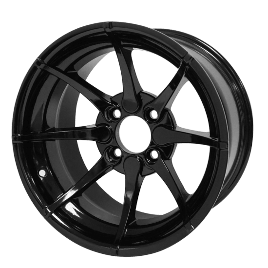 BNDL-TR1406-WH1401-CC0002-LN – SGC 14" Hydra Glossy Black Wheel - Aluminum Alloy / STEELENG 23"x10.5"-14" HELLFIRE Street Tire DOT approved - Image 6