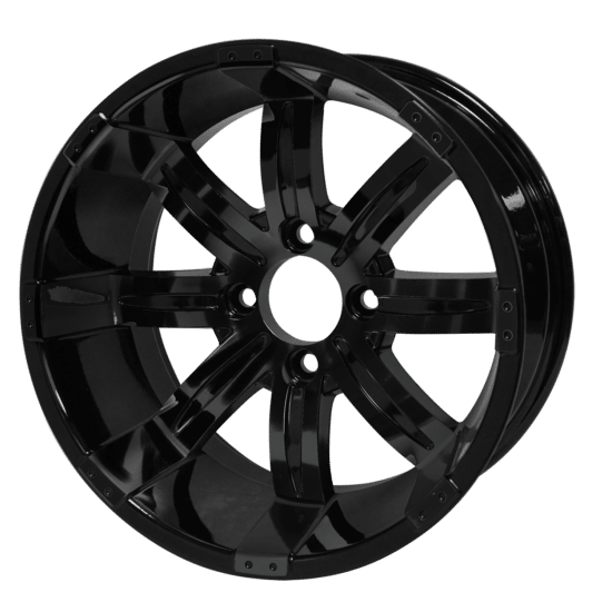 WH1407 – SGC 14" Tempest Glossy Black Wheel - Aluminum Alloy