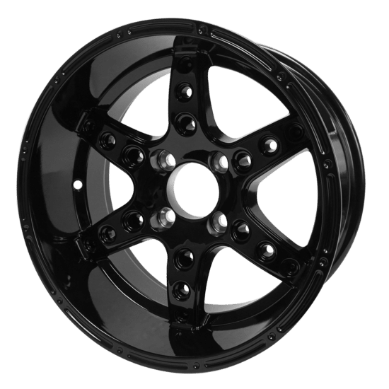 WH1411 – SGC 14" Turbine Glossy Black Wheel - Aluminum Alloy