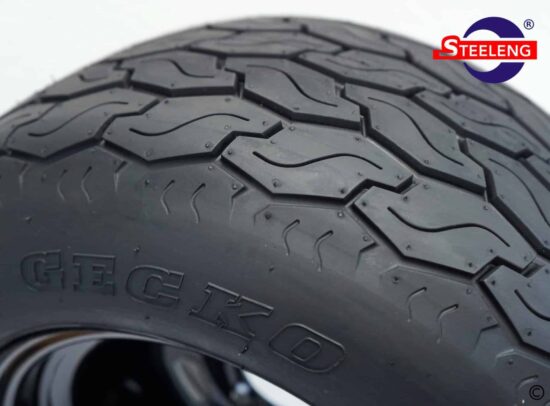 BNDL-TR1001 – STEELENG 18"x8.5"-10" (205/50-10) GECKO Street Tire (SET of 4) - Image 2