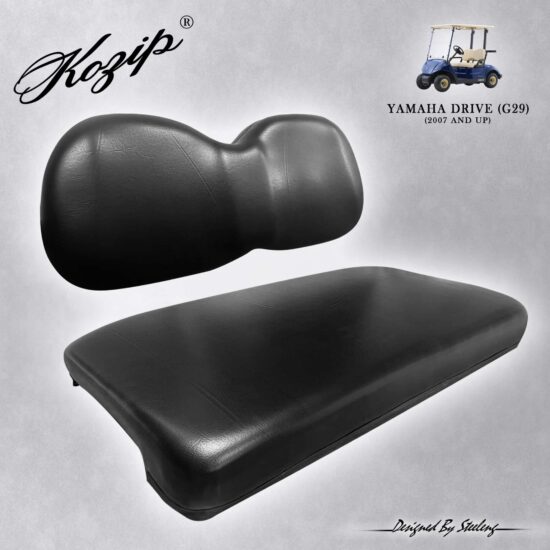 SCYM06 – Kozip Cushion Set Front Seat for Yamaha Drive (G29) - Black