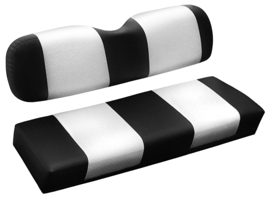 SCRX03 – SGC Cushion Set for STEELENG (RXV only) Rear Flip Seat - Black/White Two Tone