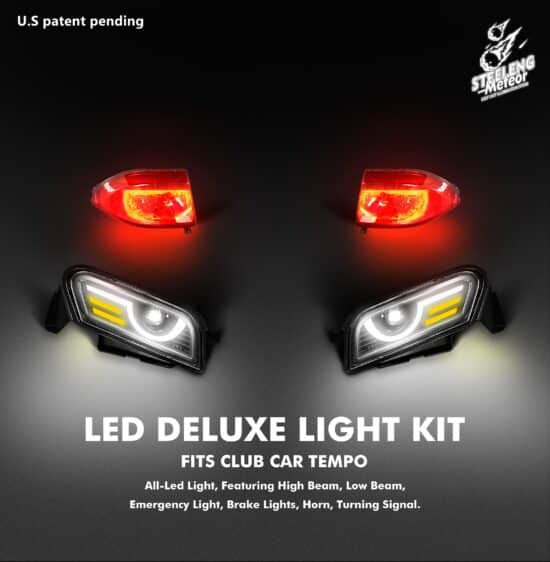 LITP02 – STEELENG Meteor LED DELUXE Light Kit for Club Car Tempo (12 Volt) - Image 2