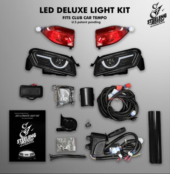 LITP02 – STEELENG Meteor LED DELUXE Light Kit for Club Car Tempo (12 Volt)