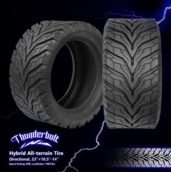 TR1407 – STEELENG 23"x10.5"-14" Thunder Bolt Hybrid Tire