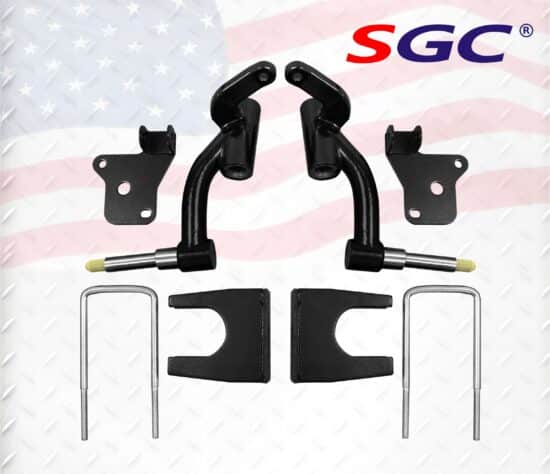 LKRX20 – SGC Lift Kit - 6″ Spindle Lift Kit for EZGO RXV (2008-2013) Gas/Electric