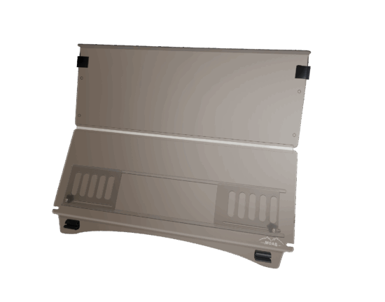 WSRX10 – MOAB Windshield Tinted Foldable for EZGO RXV (2008-2022) - Image 2